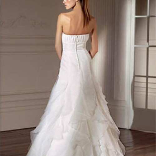 Pronovias Barcelona Dango wedding dress like new with elegant simple design