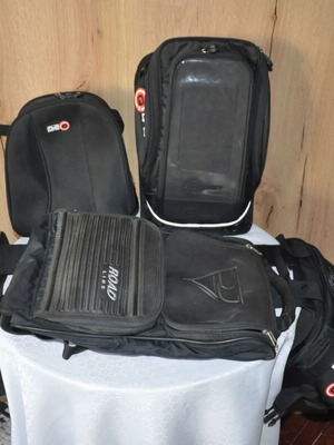 Σετ μοτοσυκλετιστικών τσαντών Road Line και Q-Bag σαν καινούργιο
