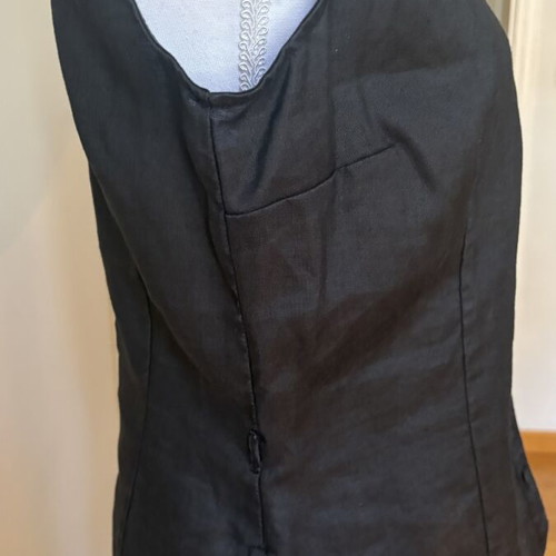Yessica linen shirt vest size M