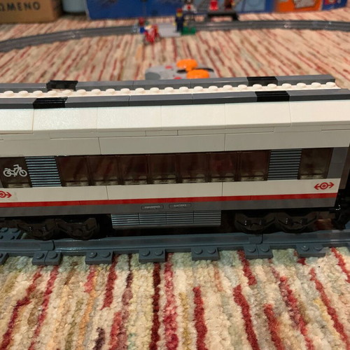 Lego 60051 train used, functional and almost complete