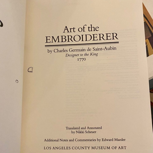 Art of the Embroiderer book like new, English