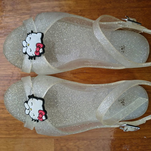 Zara summer shoes size 30 used, white