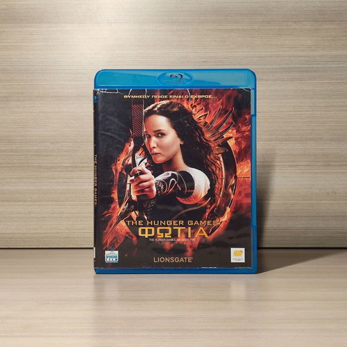 The Hunger Games Catching Fire Blu-Ray used with Greek subtitles