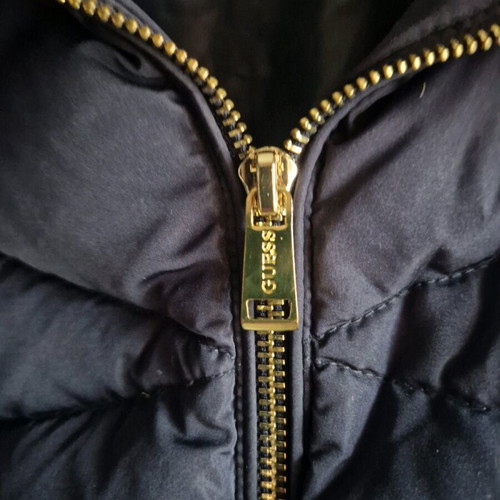 Guess jacket blue like new with down filling