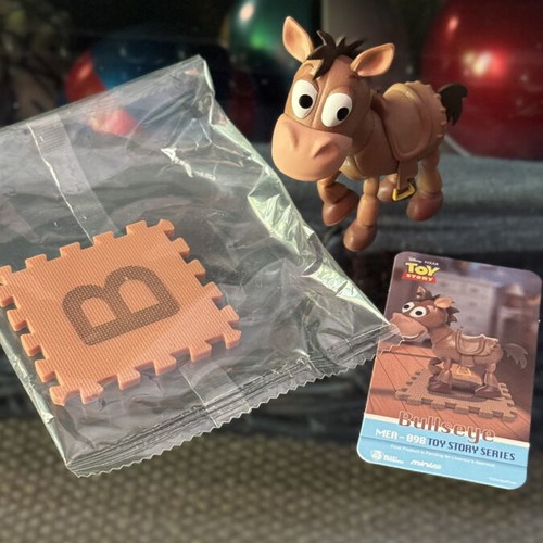 Miniso Toy Story Series Bullseye figure like new, without original box