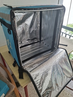 Delivery box like new, fully collapsible and reassemblable