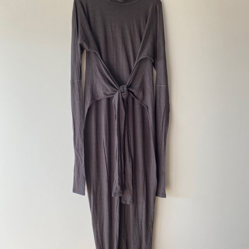 Parthenis turtleneck dress used, gray, small/medium