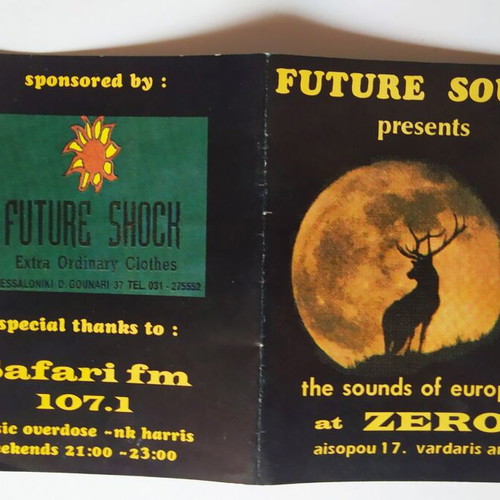 Club Zero flyer used, Future Sound 11 & 25/10/1996