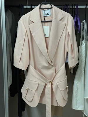 ADL blazer dress new, size S, beige and pink