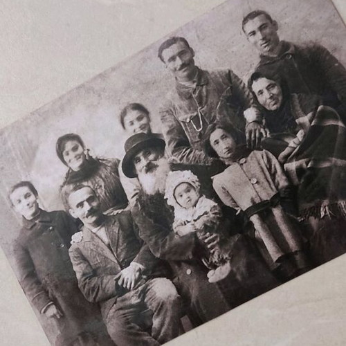 Family portrait from early 20th century like new