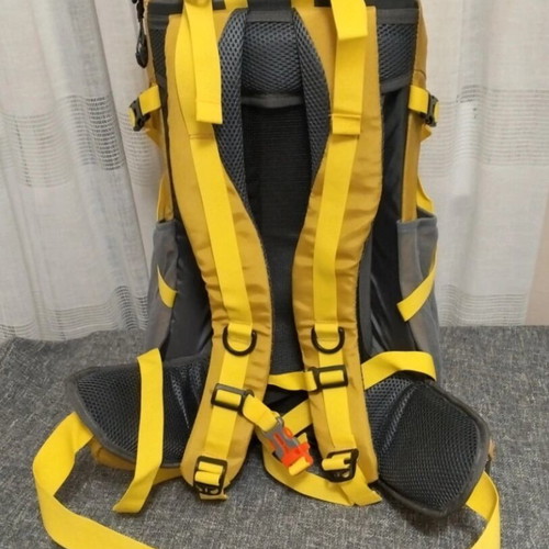 Раница Adventure 50L нова за туризъм с вентилация и дъждобран