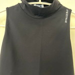 Byblos Sleeveless Turtleneck Women's Black Vintage Top size S like new