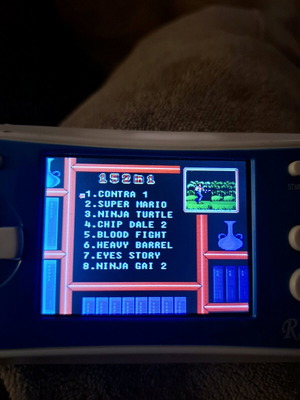 Console with many games