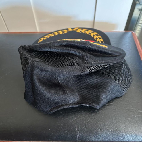 Jeepney jockey hat used, black, adjustable