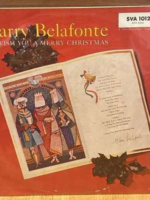 Harry Belafonte To Wish You A Merry Christmas vinyl used, Dutch Copy