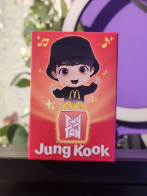 Jung Kook BTS collectible figure new, TinyTAN x McDonald’s