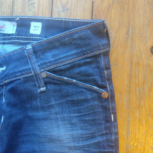 Gaudi dark blue tight women's jeans size 27 like new