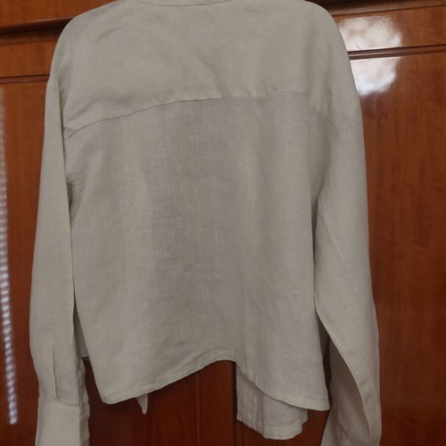 Linen beige jacket Heel Athens Lab like new