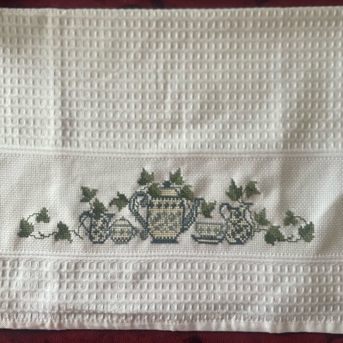 Kitchen towel new hand embroidered