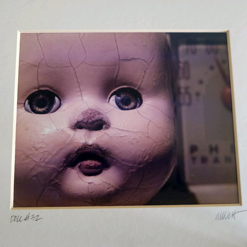 Photograph DOLL #32 by Miriam West like new, Union Square NYC 2010