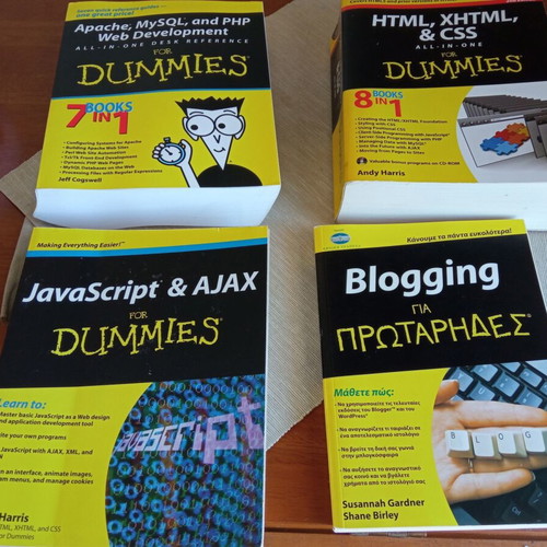 Web Design books in English set like new