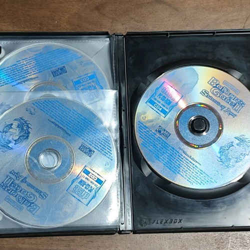 Baldur's Gate 2 Shadows of Amn & Throne of Bhaal PC like new
