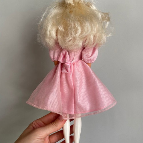 Mattel My First Barbie Ballerina Doll 1992 used with 1989 Fantasy Fashions Dress