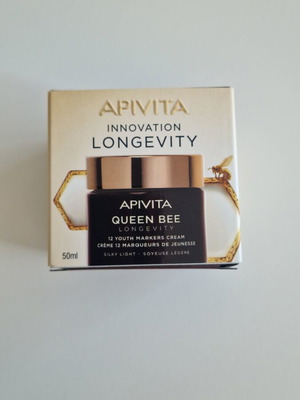 Apivita Queen Bee Longevity 12 Youth Markers Cream μεταξένιας υφής 50ml καινούργια