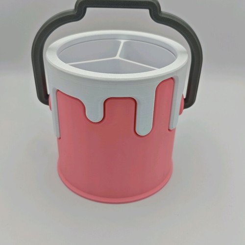 Pencil holder new bucket-shaped made with 3d printer from esun pla+ material