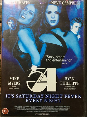 Studio 54 DVD (1998) used without Greek subtitles