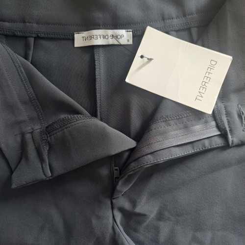 Wide leg gray anthracite pants new with tags, size S