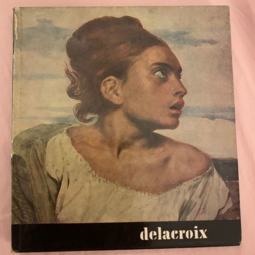 Delacroix book used with paintings