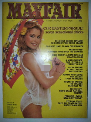 Mayfair Vol.17 No.4 magazine used, 1982, English