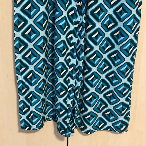 Celestino pants like new, airy with elastic waist, blue and turquoise