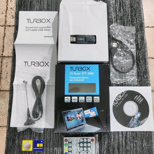 2 Turbo-X DTT-2000 TV TUNER television receivers