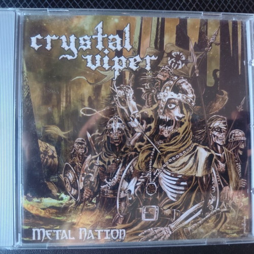 Crystal Viper Metal Nation CD First Press 2009