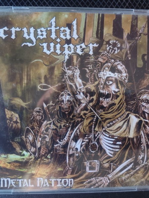 Crystal Viper Metal Nation CD First Press 2009