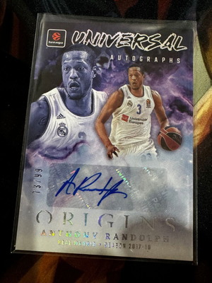 Panini 2025-26 Origins EuroLeague Universal Auto Anthony Randolph /99