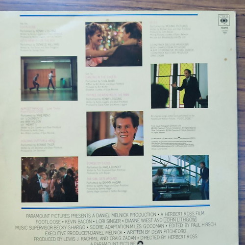 Footloose Original Soundtrack used