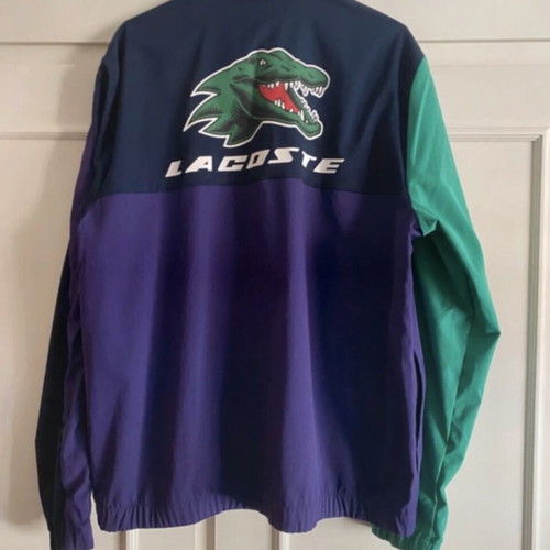 Lacoste Sport Crocodile Print Tennis Jacket new, XL, multicolor
