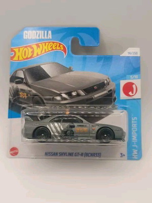 Hot Wheels Nissan Skyline GT-R (BCNR33) Godzilla new sealed