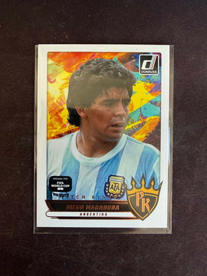 Panini 2025-26 Donruss Road to FIFA WC Pitch Kings Diego Maradona #24