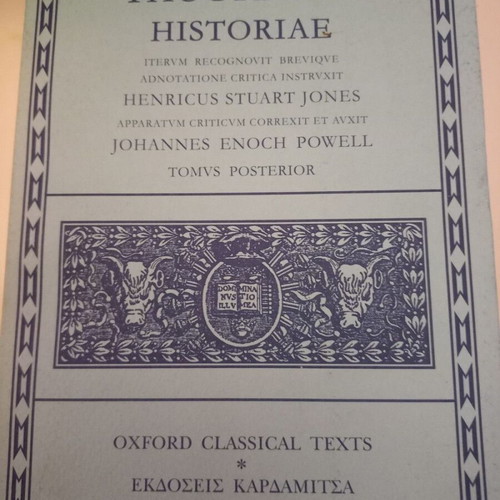 Thucydidis Historiae Tomvs Posterior like new, Greek edition