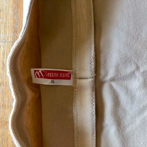 Lastex Minerva High-Waisted Long Shaping Boxer Beige New 2 Pieces
