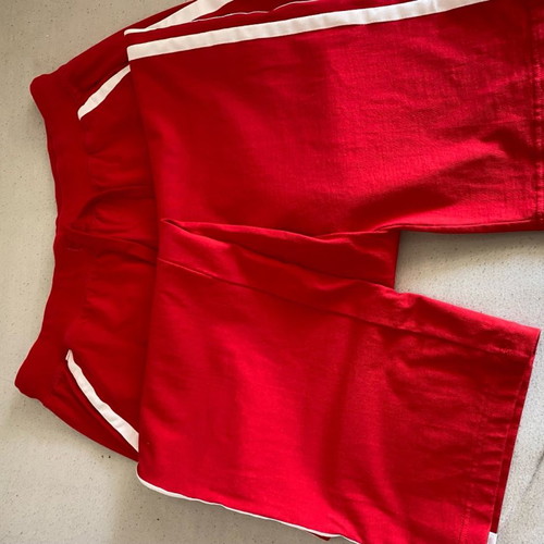 Nike red pants worn once, size XXL