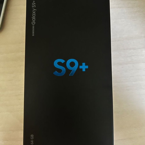 Samsung S9+ box used, empty