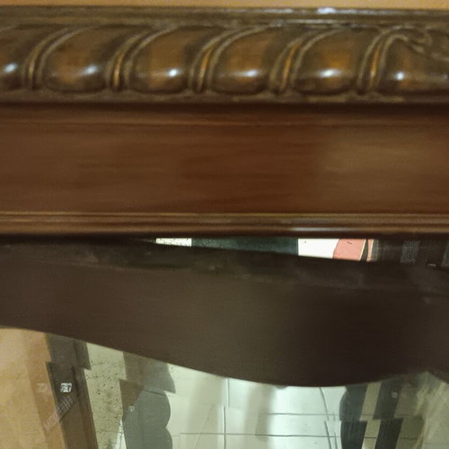 Vintage Showcase Louis XV Style solid wood used