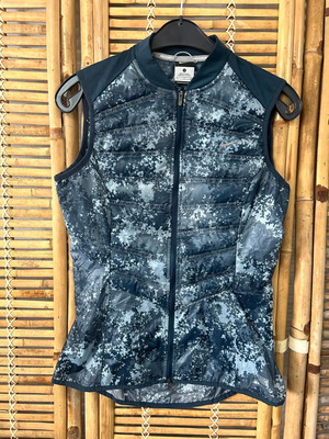 Nike Running Printed Down Vest Size S like new