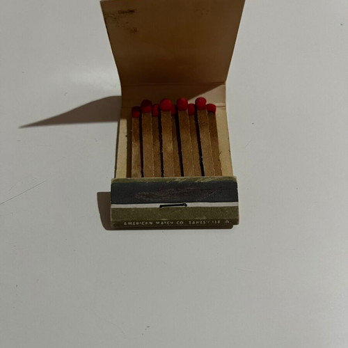 Coca Cola Vintage Matchbox used