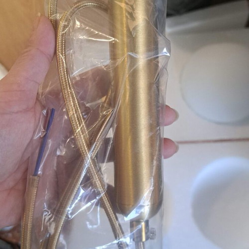 Ceiling pendant lamp, gold